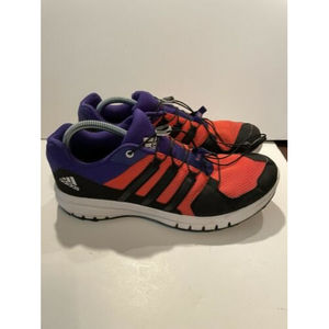 Mens Size 11 ADIDAS Duramo Cross Trail B39842 Solar Red Purple Sneakers Shoes